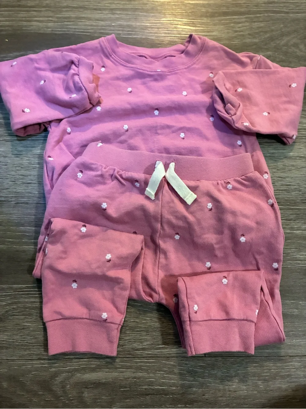 Carter's Pink Floral Kids Matching Set